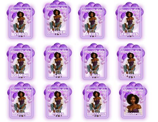 Freebie Friday Editable Zodiac Bundle