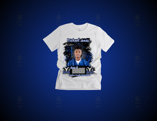 Custom Graduation T-Shirt – Personalized Senior Shirt | Class of 2025