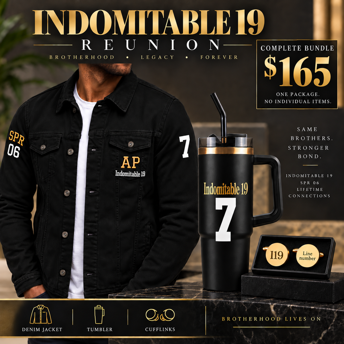 Indomitable 19 Reunion Custom Bundle